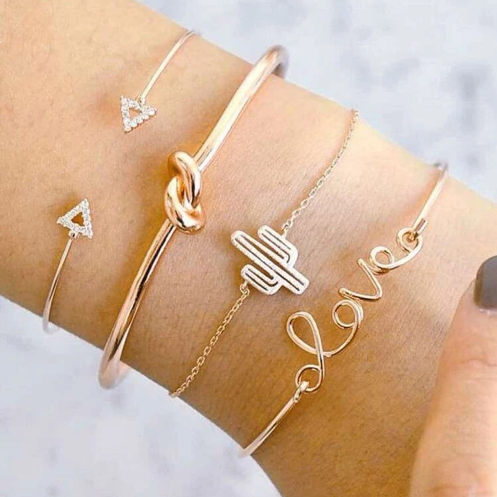 4 Piece Bracelet Set